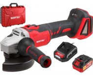 WORTEX CAG 1812 E (18В) углошлифмашина аккумуляторная