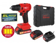 WORTEX BD 2025-1 DLi (18В) шуруповерт бещеточный
