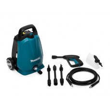 MAKITA HW102 (1.30 кВт, 100 бар, 360 л/ч, возможность забора воды из бочки: Нет, рабочая температура воды: до 40 г) 