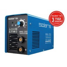 SOLARIS MMA-200I (230В; 20-200 А; 70В; электроды диам. 1.6-4.0 мм; вес 3.4 кг) АКЦИЯ !!! - 10% при заказе  сегодня !!!