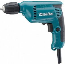 Makita 6413 (450 Bт.безударный, быстрозажимной патрон, количество скоростей работы: 1, максимальный диаметр патрона: 10 мм, реверс, вес: 1.2 кг)