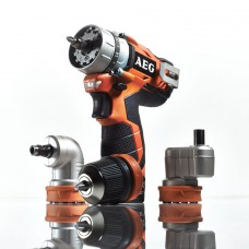 AEG BBS 12 C2 LI-202C KIT1 (12 В, 32 Нм, 10/20 мм, 0-400/0-1500 об/мин, подсветка, смен.патрон 10мм FIXTEC+угловая насадка+насадка со смещенной осью,вес 1,2 кг)