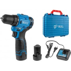 BULL SR 1203 (12.0 В, 2 акк., 2.0 А/ч Li-Ion, 2 скор., 40 Нм, шурупы до 8 мм) 