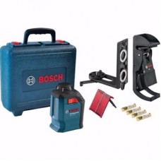 Bosch GLL 2-20 линейный + BM3 BOSCH GLL 2-20 с держателем в чем. (проекция: 2 плоскости 360°, до 20 м, +/- 8 мм, резьба 1/4") 0.601.063.J00 