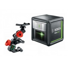 BOSCH QUIGO Green с держателем (проекция: крест, до 12 м, +/- 0.80 мм/м, резьба 1/4") (0.603.663.C00)