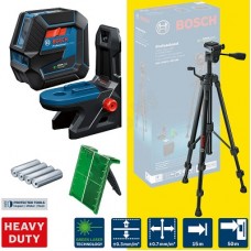 BOSCH GCL 2-50 G Professional + крепление RM 10 / штатив BT 150  (0601066M01)