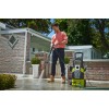 RYOBI RPW120B (1800 Вт; 120 бар, 380 л/час; работает без водопровода, функции самовсасывания, 3-поршневая осевая алюм.помпа; мех.фильтр; кабель 5м; армированный шланг 5м, вес 7,7 кг)