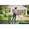 RYOBI RPW120B (1800 Вт; 120 бар, 380 л/час; работает без водопровода, функции самовсасывания, 3-поршневая осевая алюм.помпа; мех.фильтр; кабель 5м; армированный шланг 5м, вес 7,7 кг)