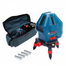 BOSCH GLL 5-50 X  (проекция: 3 плоскости 360°, лучи, до 50 м, +/- 10 мм, резьба 5/8") (0601063N00)