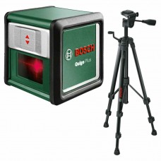 BOSCH QUIGO PLUS со штативом в(проекция: крест, до 7 м, +/- 5 мм, резьба 1/4") (0603663600)