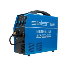 Solaris MULTIMIG-245 (АКЦИЯ !!! - 10% при заказе  сегодня !!!) (220В; евроразъем; горелка 3м; смена полярности) 