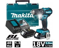 MAKITA DDF483SYE  BL motor  (18В) шуруповерт