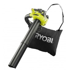 Ryobi RBV26B ( 1л.с,скорость потока на выдув/всасывание 325км/ч,12,8м.куб./мин,мульчирование 16:1,вес 4,3 кг)