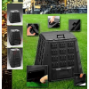 MULTI 880L  (880л) компостер  черного цвета (880 л Размеры: (890×890) x 1460 x (600×600) мм ) Код: 880CZAPG001 