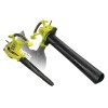 RYOBI RBV3000CSV-RAC365 (3000 Вт, скорость возд. 375 км/ч,14м.куб\мин, режим работы - пылесос+выдув,мульчирование 16:1, травосборник 45 л, вес 3,6 кг)