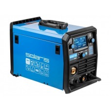 Solaris ALUMIG-230DP SYNERGY (230В; MIG/SPOT/FLUX/MMA/TIG/PULSE/DP; синергетич.программы; евроразъем; горелка 3 м)
