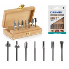 Dremel 2.615.066.0JA (НАБОР МНОГОФУНКЦИОНАЛЬНЫХ ФРЕЗ из 7 шт (660) (Дерев.коробка - состав: 612, 615, 640, 650, 652, 654, 655) 