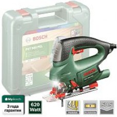 Bosch PST 900 PEL (620 Вт, пропил до 90 мм, подсветка) ( 0.603.3A0.220) чемодан 